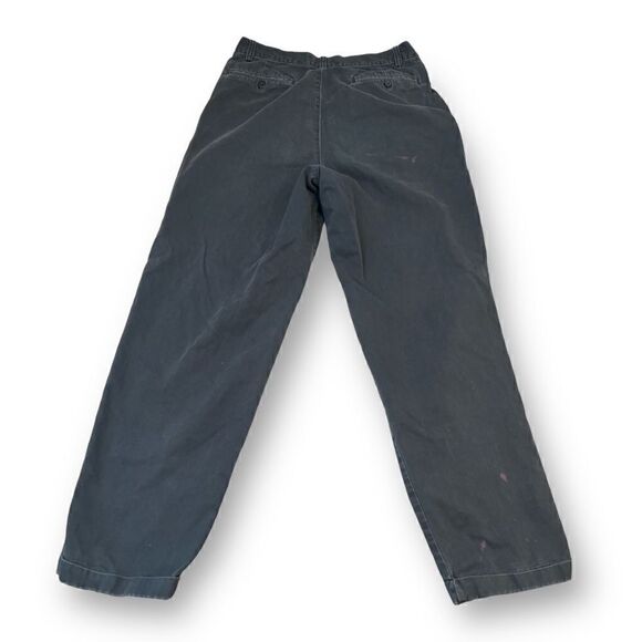 Gap Vintage Navy Blue Easy Fit Pleated Pants Size 32 - Picture 4 of 5